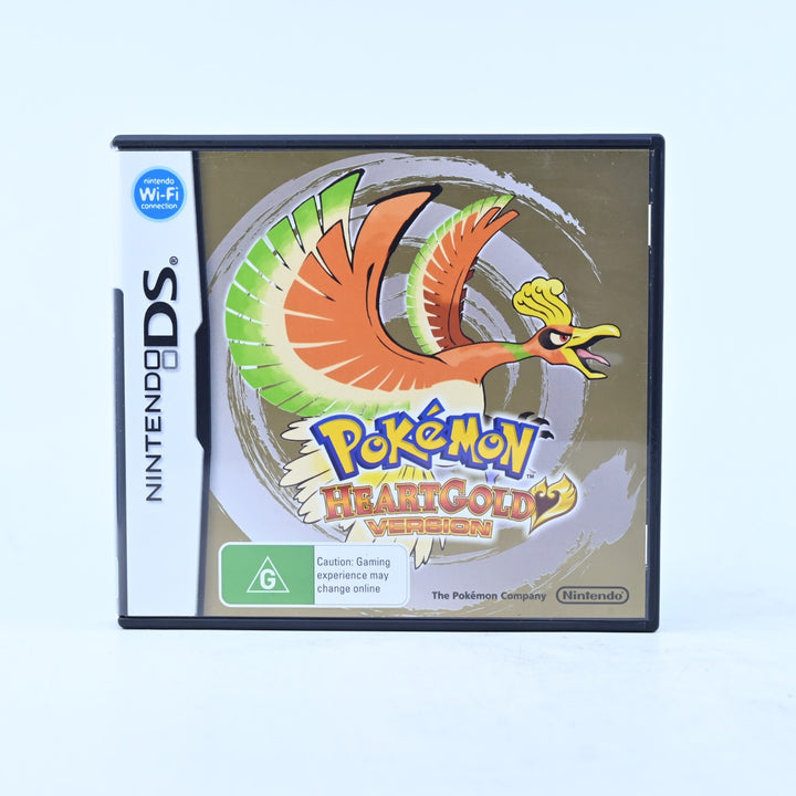 Pokemon HeartGold Version - Nintendo DS Game - PAL + Manual - FREE POST!