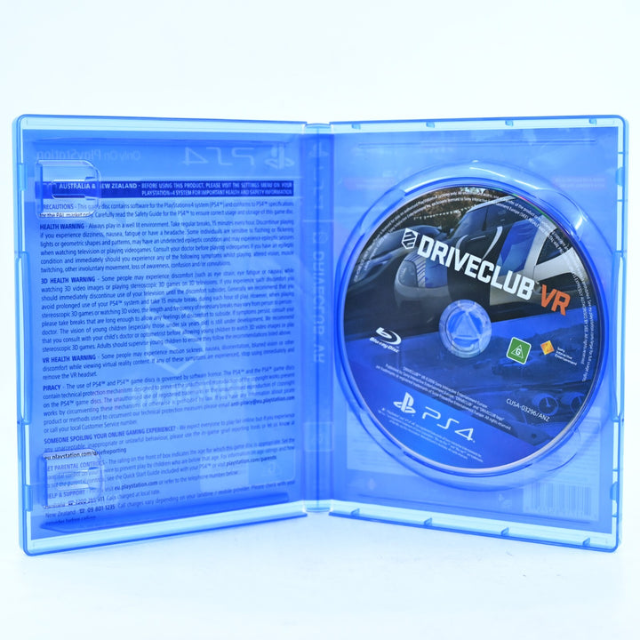 Driveclub VR - Sony Playstation 4 / PS4 Game - FREE POST!