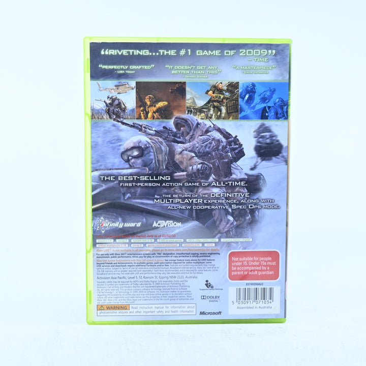 Call of Duty: Modern Warfare 2 - Xbox 360 Game + Manual - PAL - MINT DISC!