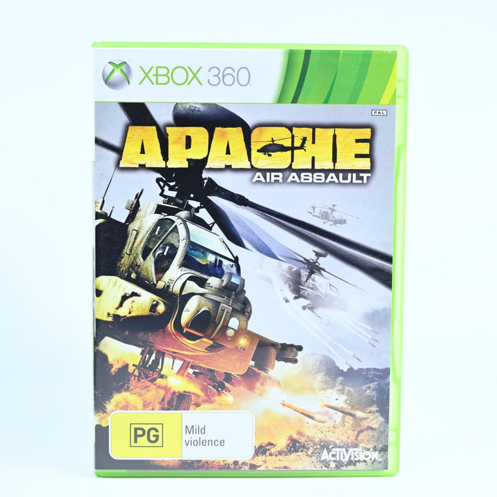 Apache Air Assault - Xbox 360 Game + Manual - PAL - MINT DISC!