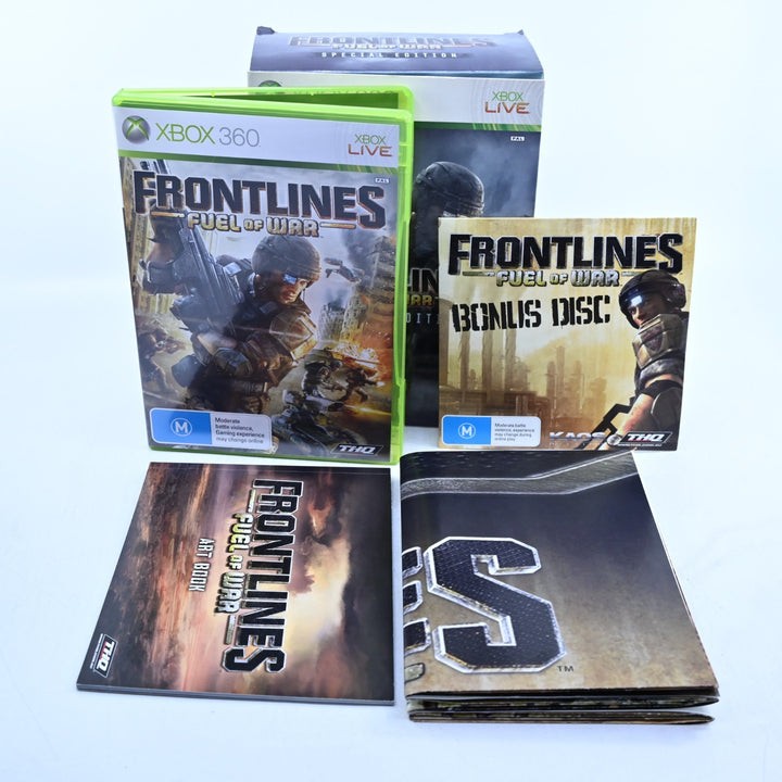 Frontlines Fuel of War Special Edition - Xbox 360 Game + Manual - NO T-SHIRT