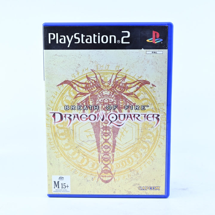 Breath of Fire: Dragon Quarter - Sony Playstation 2 / PS2 Game + Manual - PAL