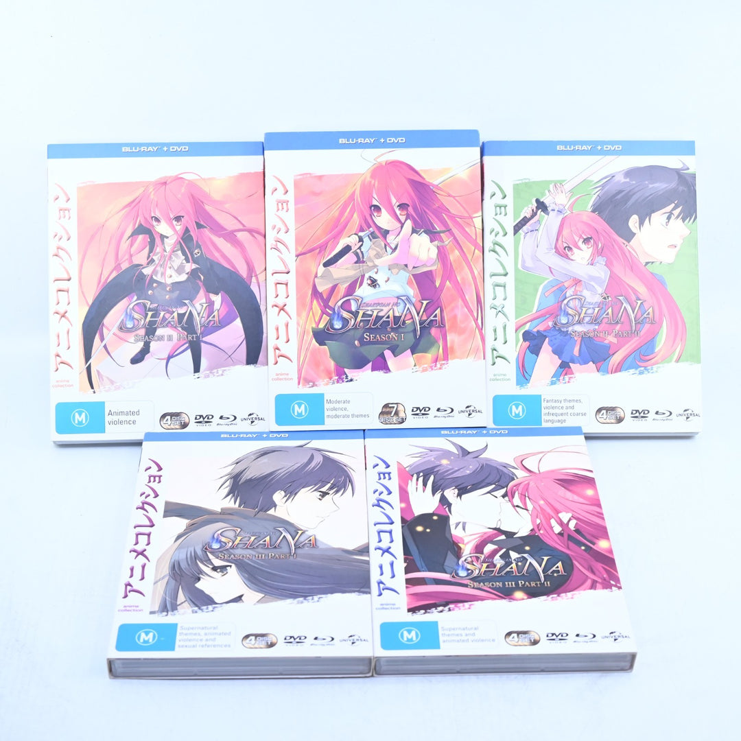 Shakugan No Shana - Complete Seasons 1-3 - Region B & 4 - Anime Blu-ray & DVD