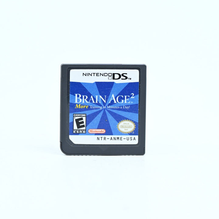 Brain Age 2 - Nintendo DS Game - Cartridge Only - USA