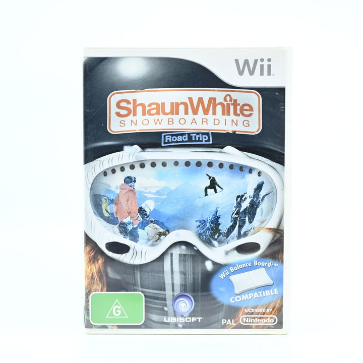 Shaun White Snowboarding: Road Trip - Nintendo Wii Game + Manual - PAL