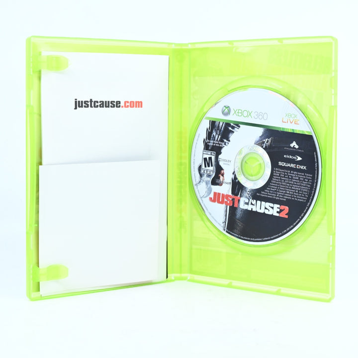 Just Cause 2 - Xbox 360 Game + Manual - Region Free - MINT DISC!