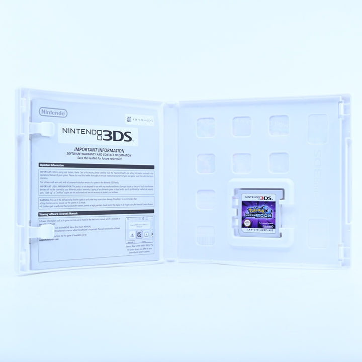 Pokemon Ultra Moon - Nintendo 3DS Game - PAL + Manual - FREE POST!