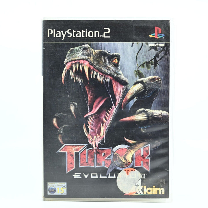 Turok: Evolution - Sony Playstation 2 / PS2 Game + Manual - PAL - MINT DISC!