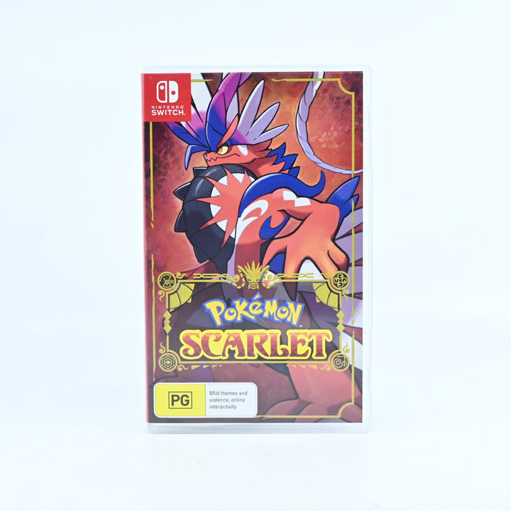 Pokemon Scarlet - Nintendo Switch Game - FREE POST!