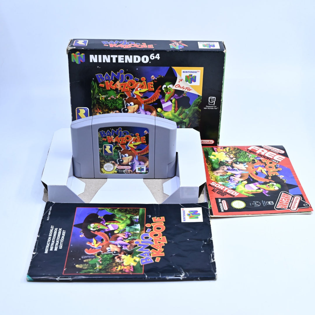 Banjo-Kazooie - N64 / Nintendo 64 Boxed Game - EU PAL - FREE POST!
