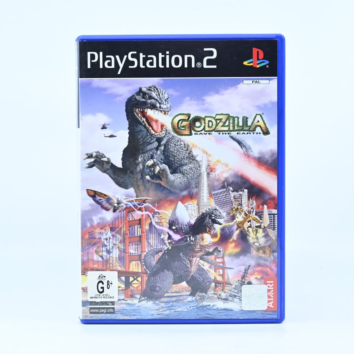 Godzilla: Save the Earth - Sony Playstation 2 / PS2 Game + Manual - PAL