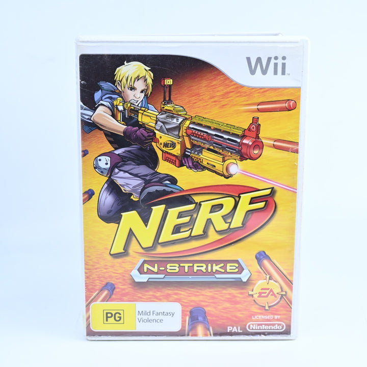 NERF N-Strike - Nintendo Wii Game - PAL - MINT DISC!