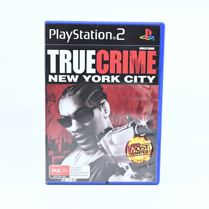 True Crime: New York City - Sony Playstation 2 / PS2 Game + Manual - PAL