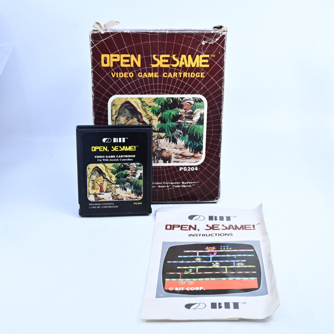 Open Sesame! - Bit - Atari 2600 Boxed Game - PAL - FREE POST!