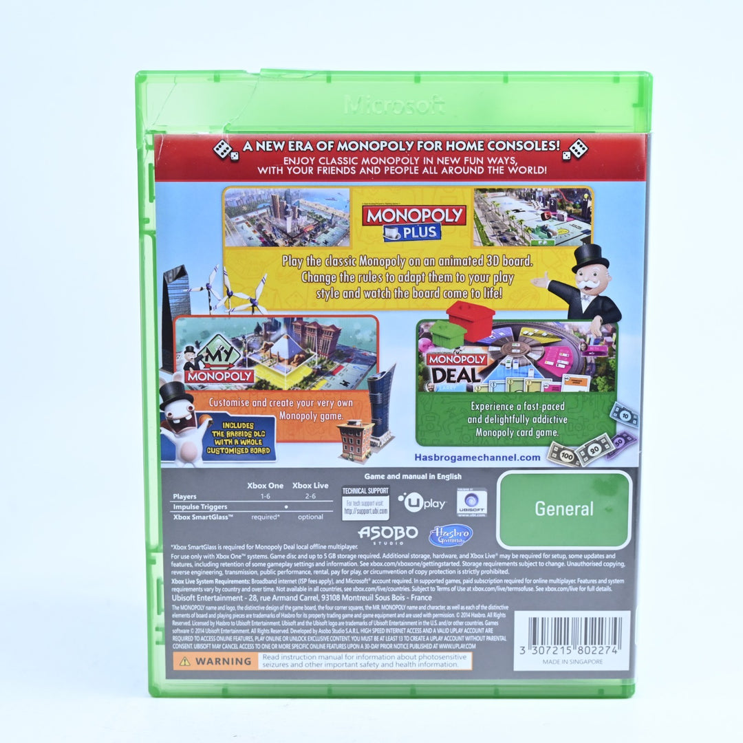 Monopoly Family Fun Pack - Xbox One Game - PAL - FREE POST!