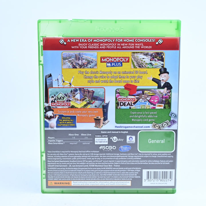 Monopoly Family Fun Pack - Xbox One Game - PAL - FREE POST!