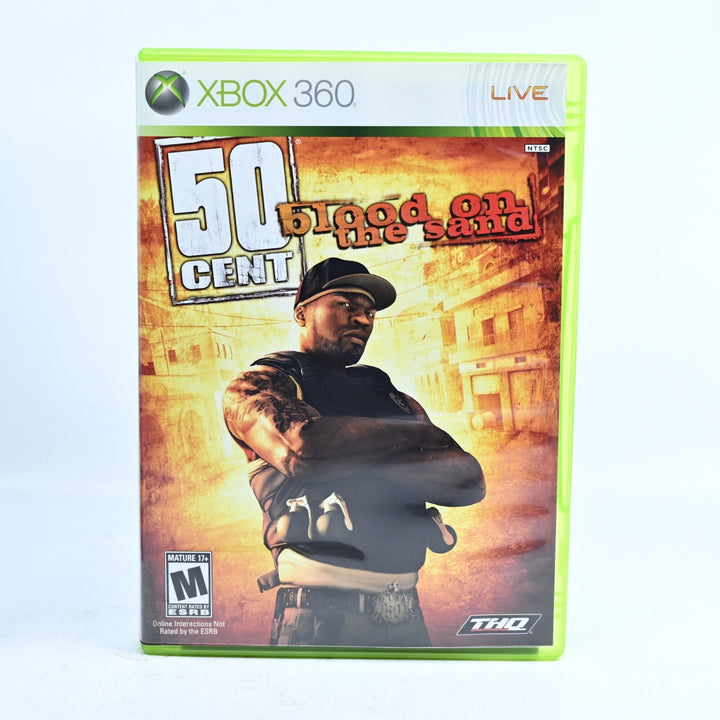 50 Cent: Blood on The Sand - Xbox 360 Game + Manual - REGION FREE - MINT DISC!