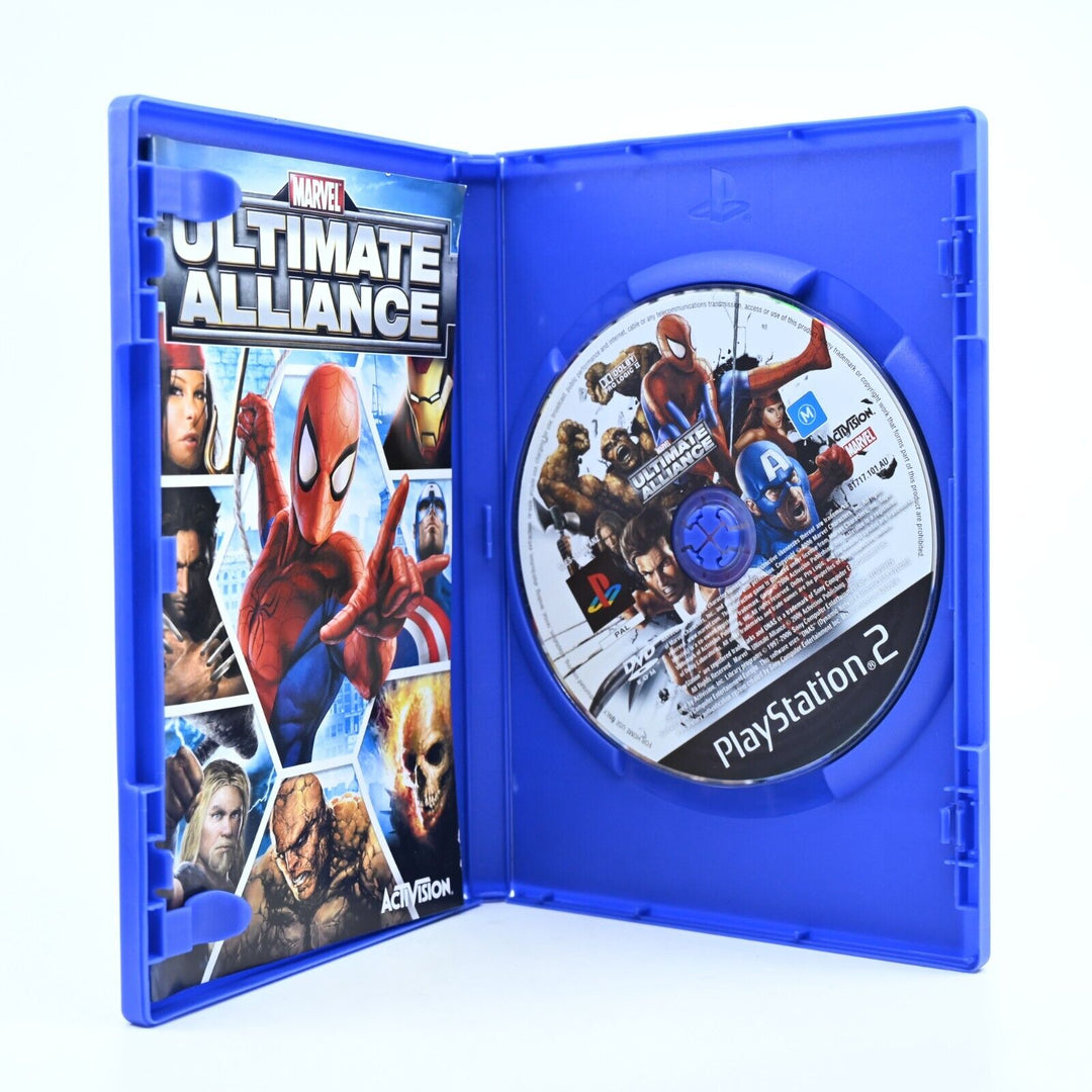 Marvel Ultimate Alliance - Sony Playstation 2 / PS2 Game + Manual - PAL