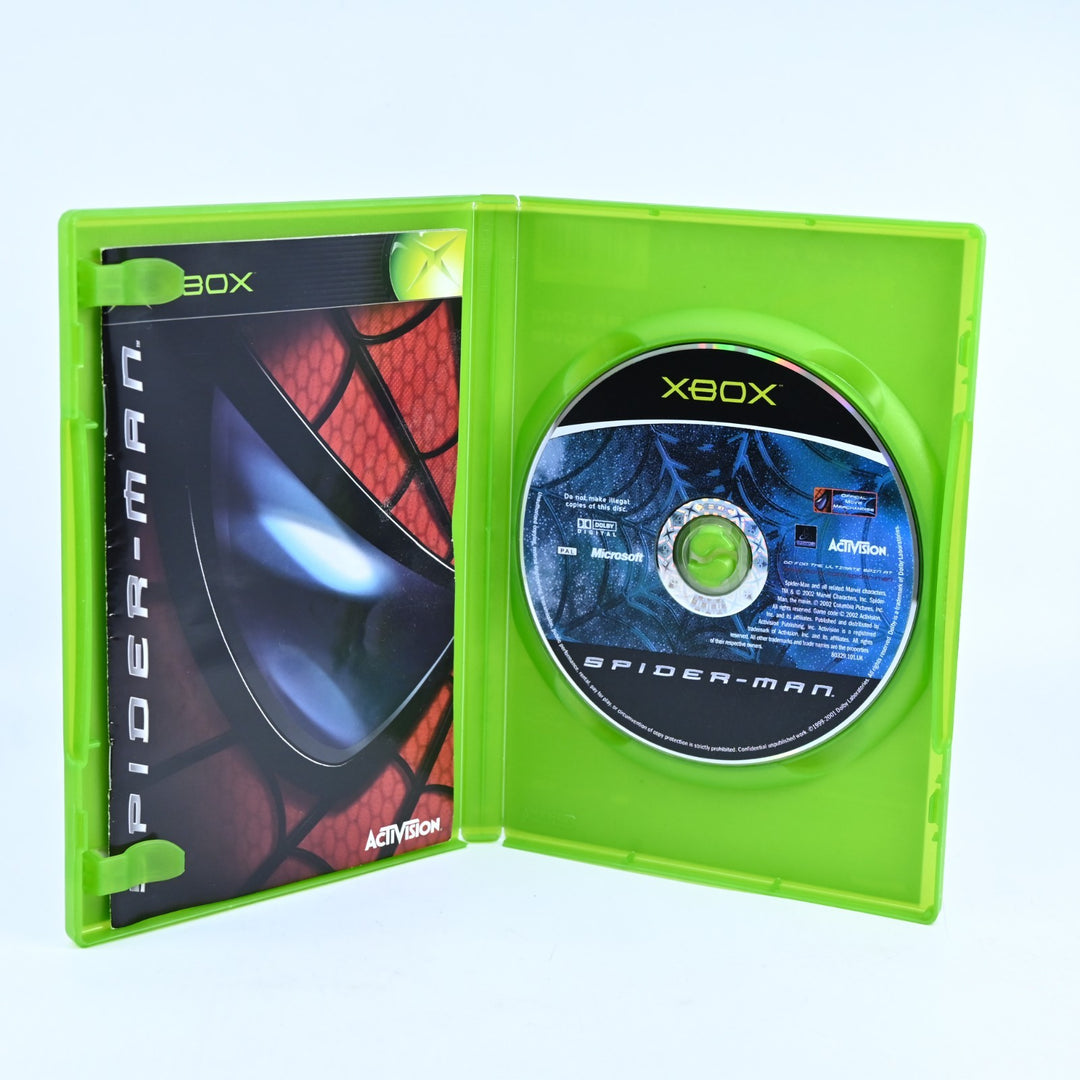 Spider-Man - Original Xbox Game + Manual - PAL - NEAR MINT DISC!