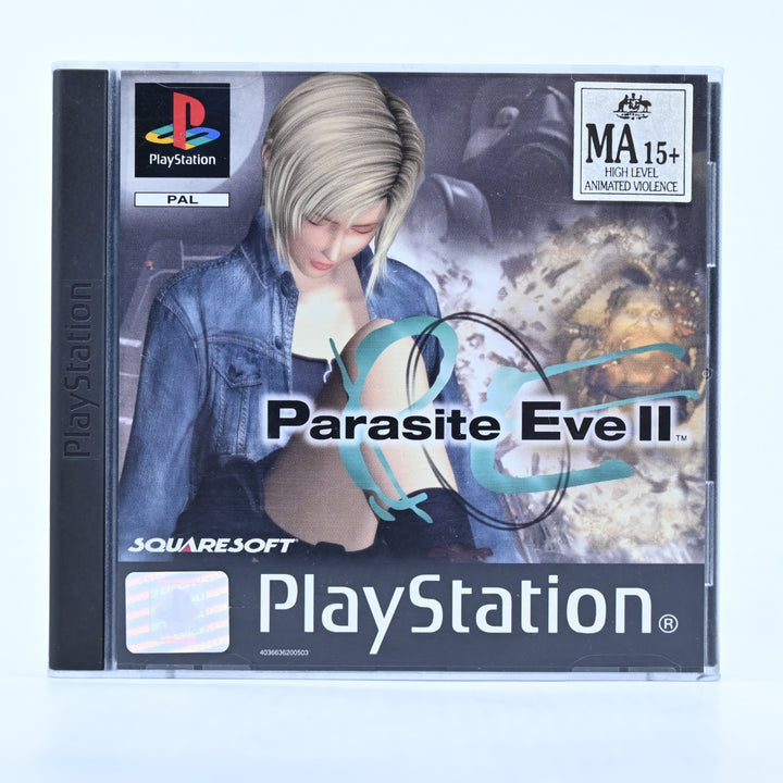 Parasite Eve II - Sony Playstation 1 / PS1 Game + Manual - PAL - MINT DISC!