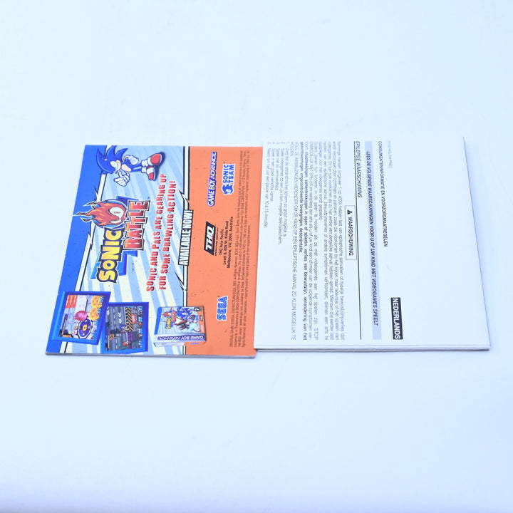 Sonic Advance 3 - Nintendo Gameboy Advance / GBA Boxed Game - PAL - FREE POST!