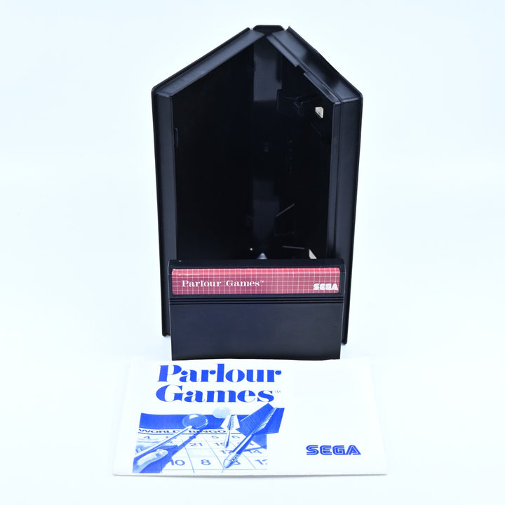 Parlour Games - Sega Master System Game + Manual - PAL - FREE POST!