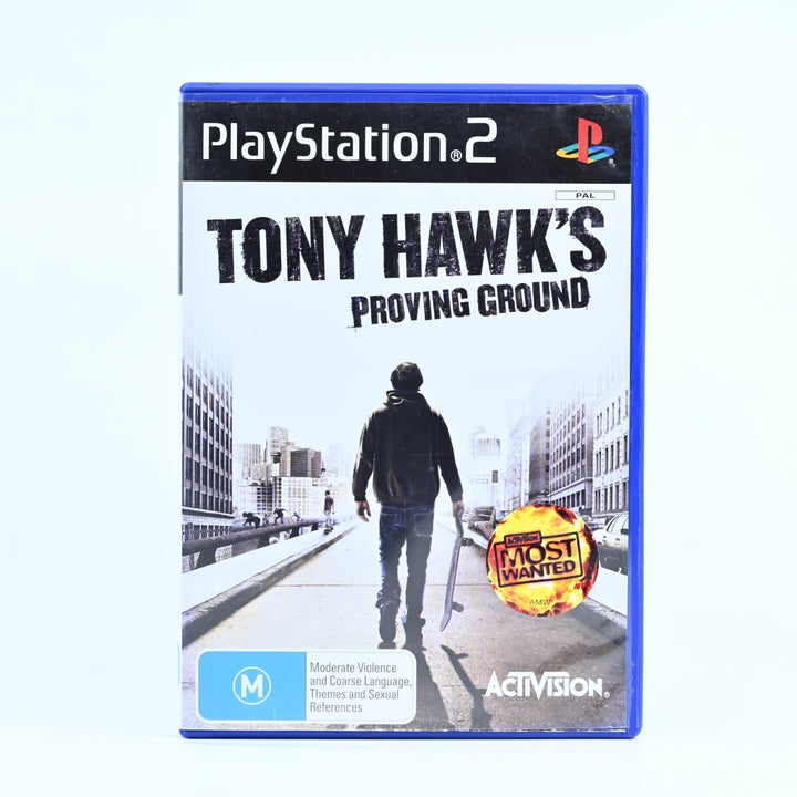 Tony Hawk's Proving Ground - Sony Playstation 2 / PS2 Game + Manual - PAL