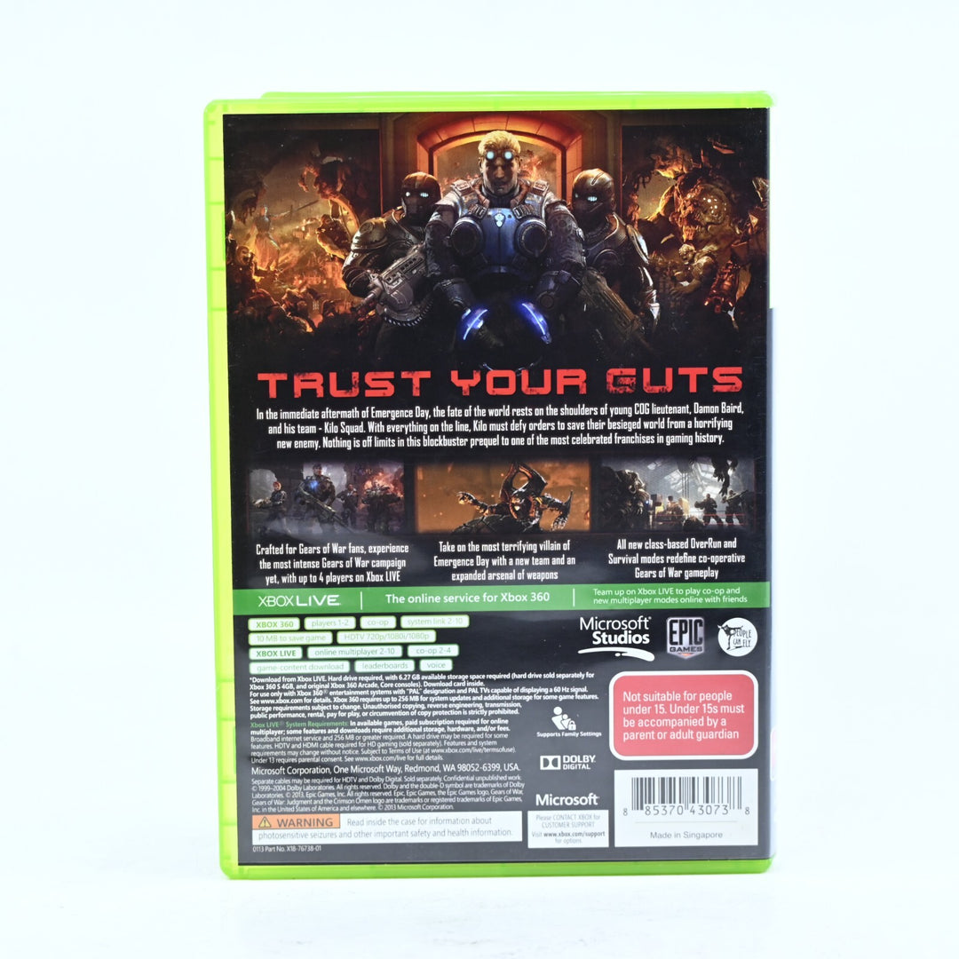 Gears of War Judgement - Xbox 360 Game - No Manual - PAL - MINT DISC!