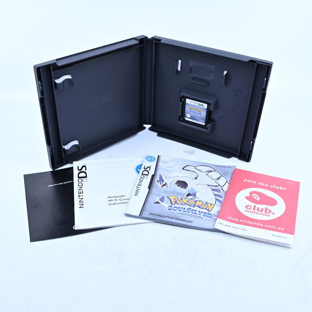 Pokemon SoulSilver - Nintendo DS Game - PAL + Manual - FREE POST! Soul Silver!