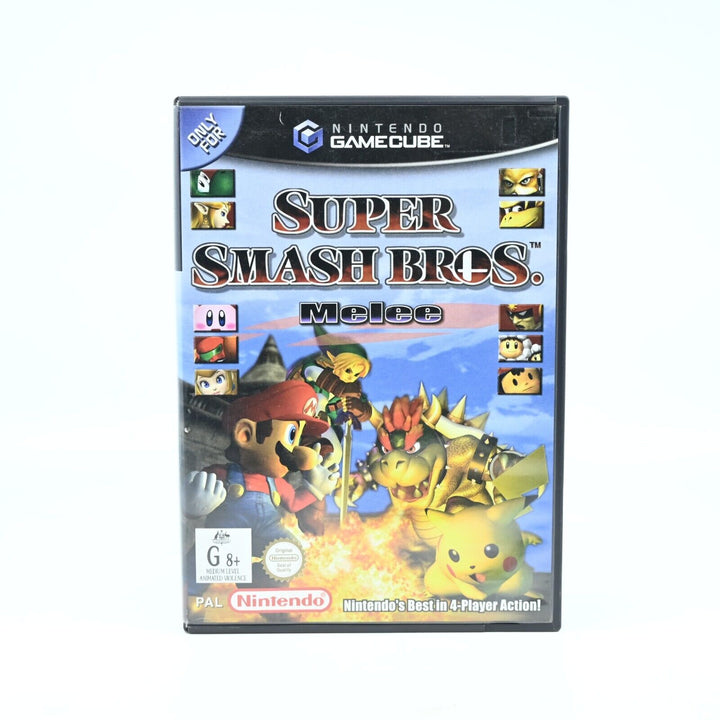 Super Smash Bros. Melee - Nintendo Gamecube Game - PAL - FREE POST!