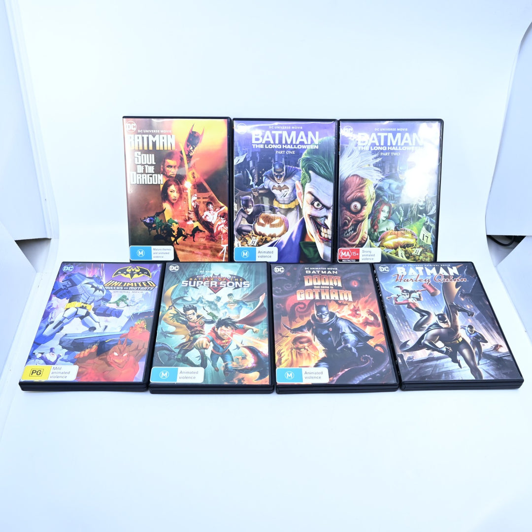 Batman Movie Collection - DC Bulk Lot - Regions 1 & 4 - DVD