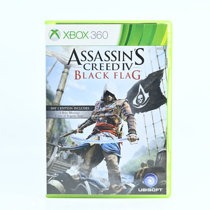 Assassin's Creed IV 4: Black Flag - Xbox 360 Game + Manual - MINT DISC!