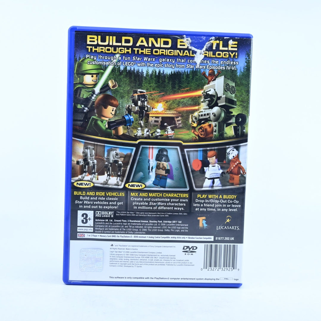 LEGO Star Wars II The Original Trilogy - Sony Playstation 2 / PS2 Game + Manual