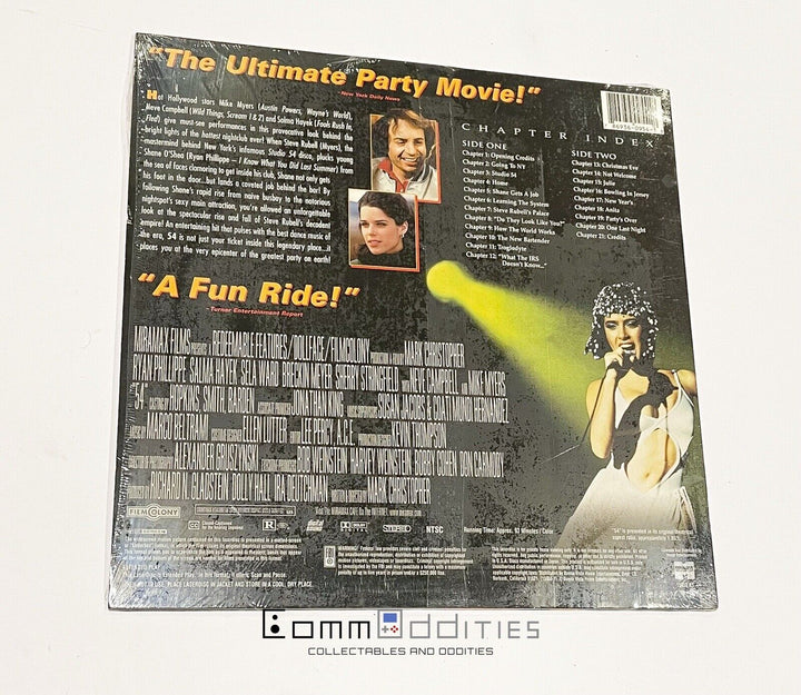 LIKE NEW! Studio 54 Movie - Laserdisc - NTSC - FREE POST!