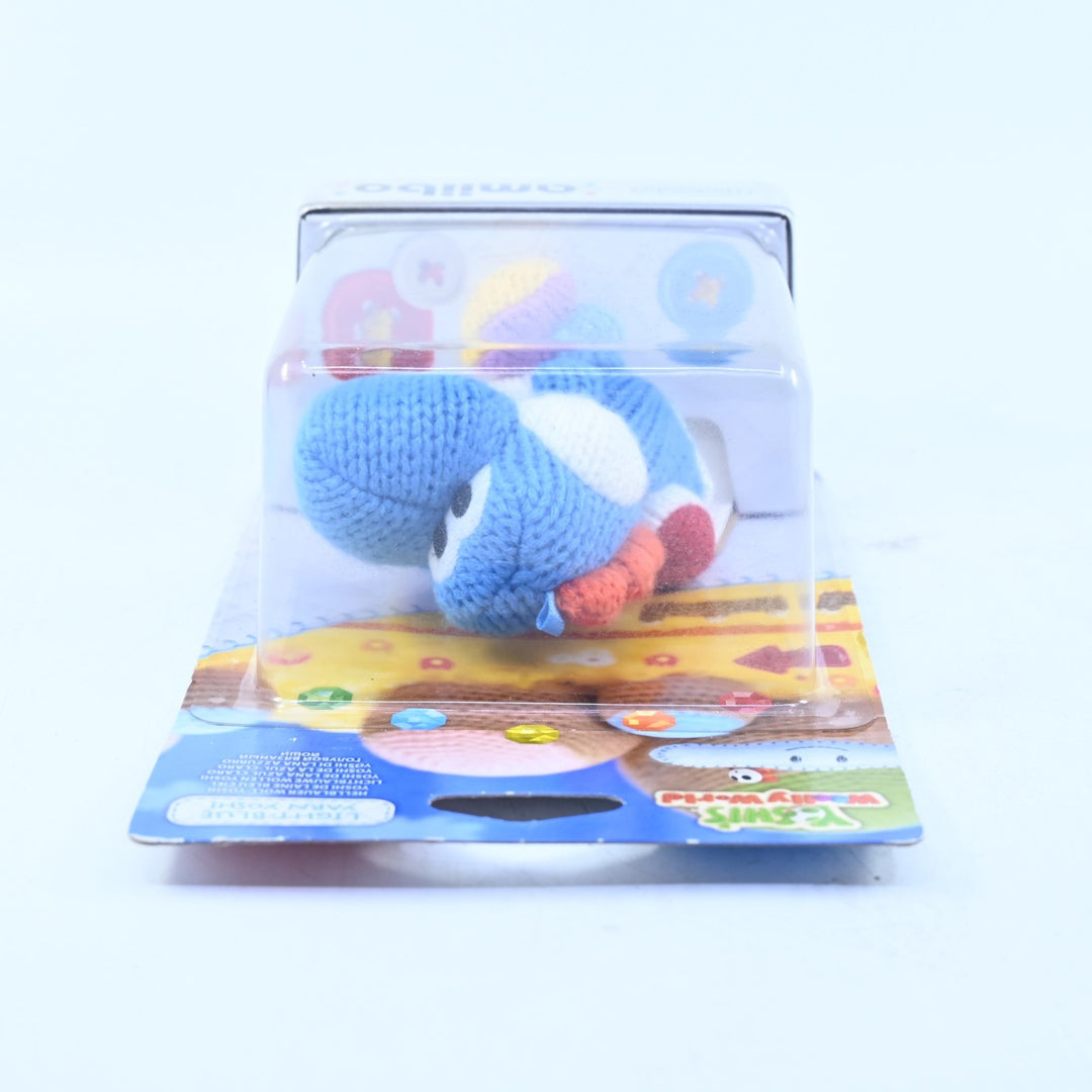SEALED! Light-Blue Yarn Yoshi Amiibo - Yoshi&