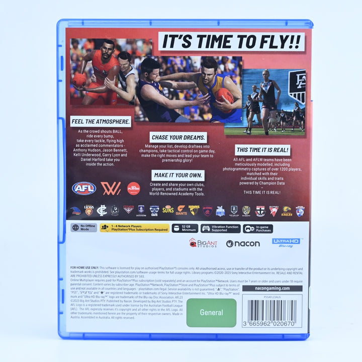 AFL 23 - Sony Playstation 5 / PS5 Game - FREE POST!