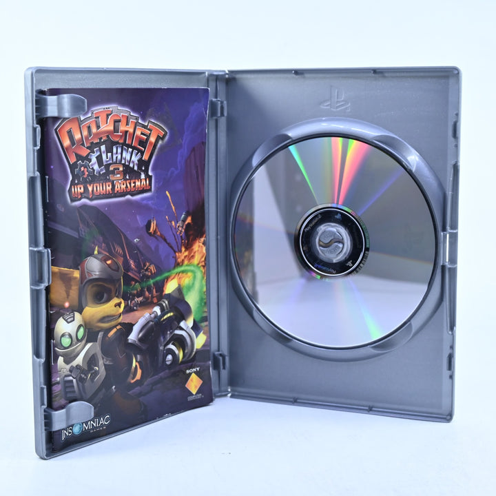 Ratchet & Clank 3: Up Your Arsenal - PS2 Game + Manual - PAL - MINT DISC!