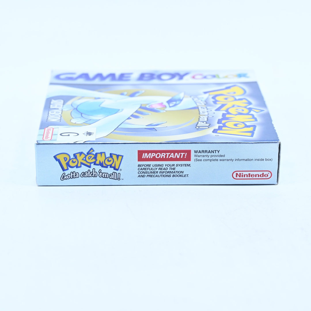 Pokemon Silver Version - Nintendo Gameboy Color Boxed Game - PAL - NEW BATTERY!
