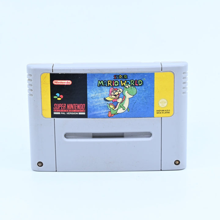 Super Mario World - Super Nintendo / SNES Boxed Game - PAL - FREE POST!