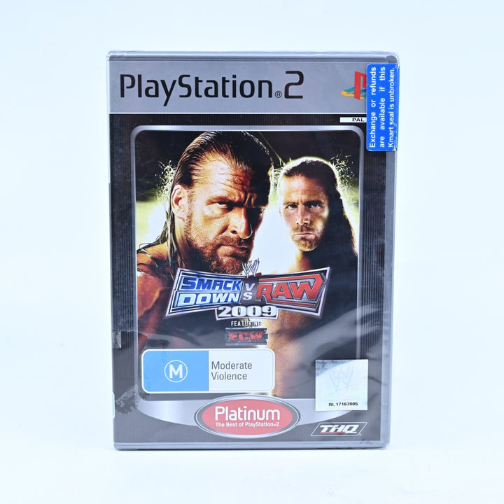 WWE SmackDown! vs. Raw 2009 - SEALED! - Sony Playstation 2 / PS2 Game - PAL