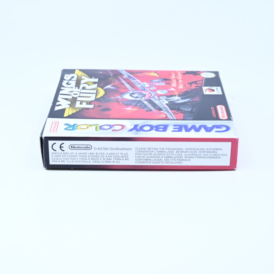 Wings of Fury - Nintendo Gameboy Color Boxed Game - PAL - FREE POST!