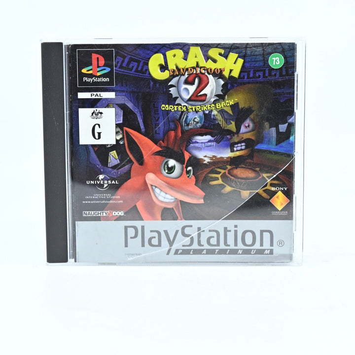 Crash Bandicoot 2: Cortex Strikes Back - Sony Playstation 1 / PS1 Game - PAL