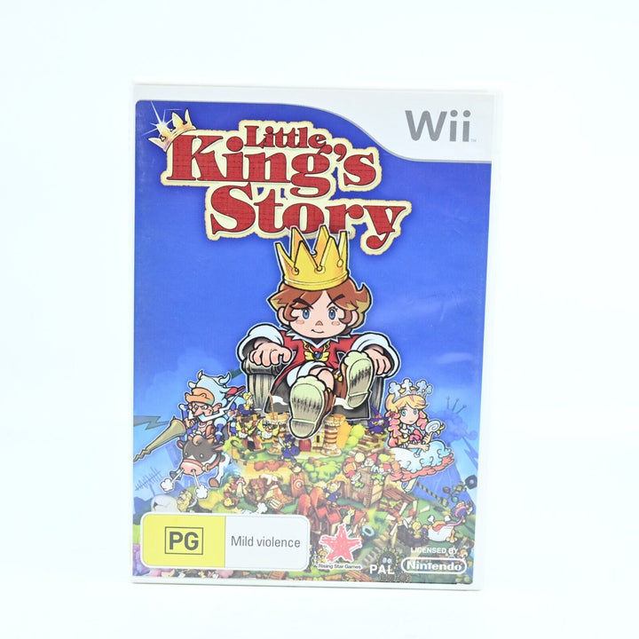 Little King's Story - Nintendo Wii Game + Manual - PAL - MINT DISC!