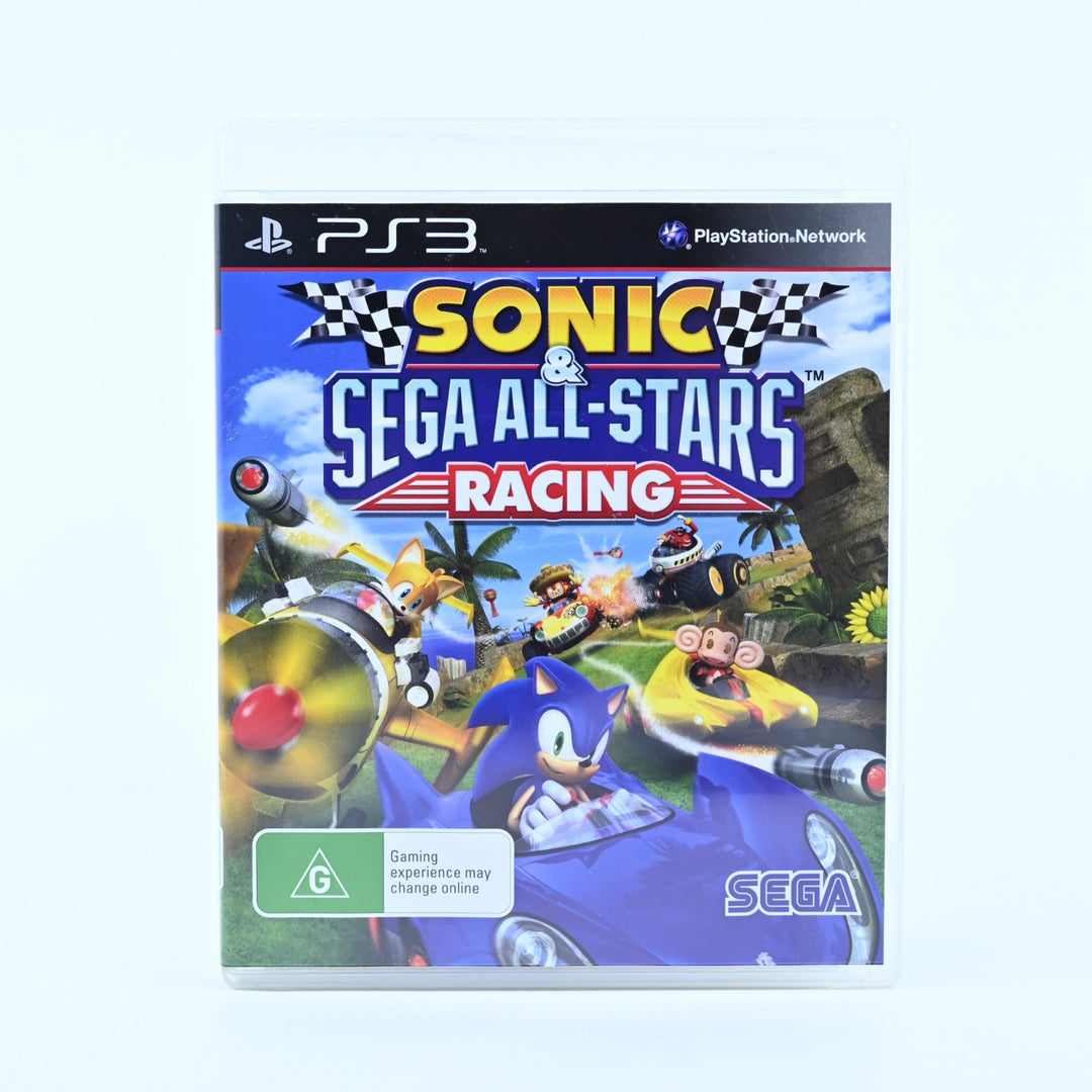 Sonic & Sega All-Stars Racing - Sony Playstation 3 / PS3 Game + Manual