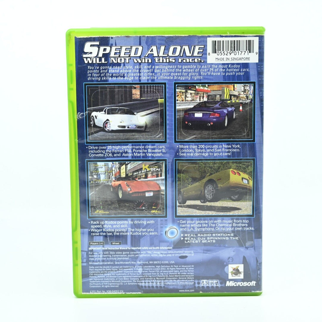 Project Gotham Racing - Original Xbox Game - No Manual - PAL - FREE POST!