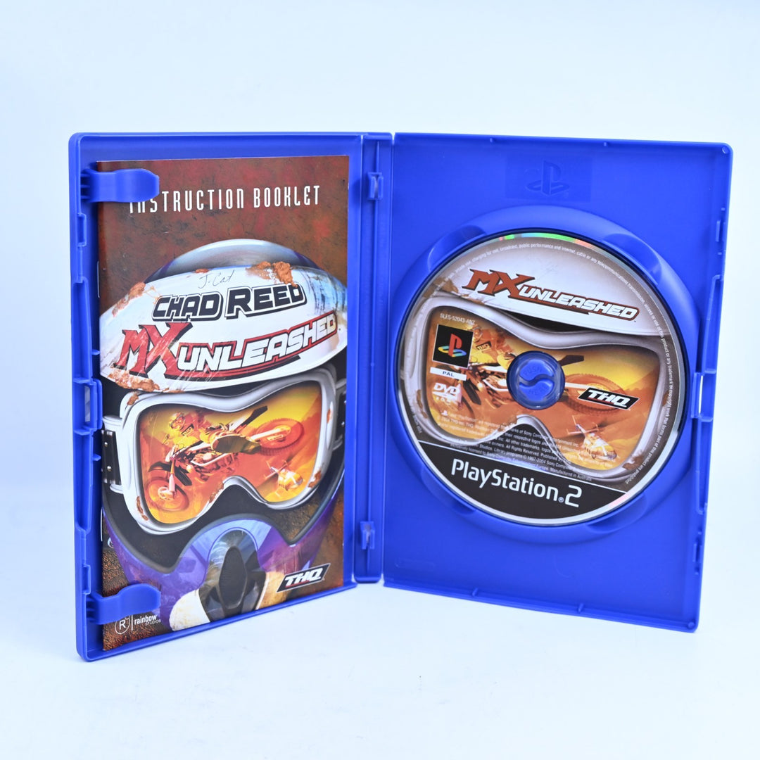 MX Unleashed - Sony Playstation 2 / PS2 Game + Manual - PAL - MINT DISC!