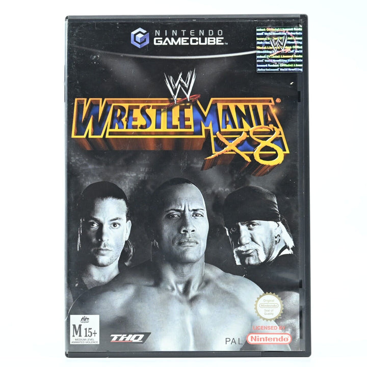 Wrestlemania X8 - Nintendo Gamecube Game - PAL - FREE POST!