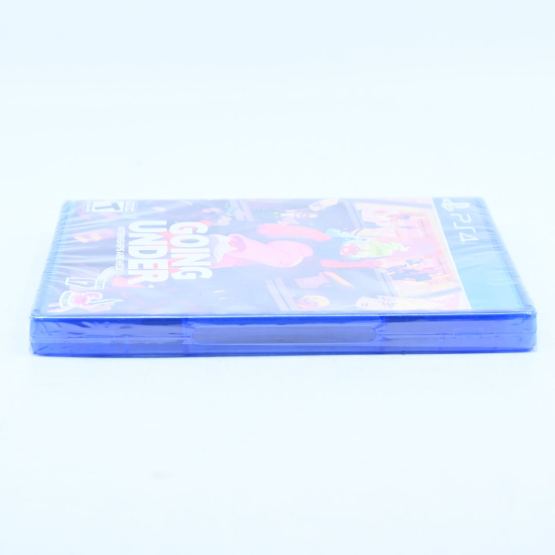SEALED! Going Under + Book - Sony Playstation 4 / PS4 Game - FREE POST!