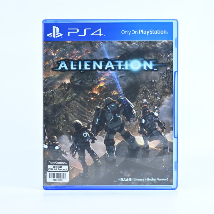 AS NEW! Alienation - Sony Playstation 4 / PS4 Game - Chinese / English