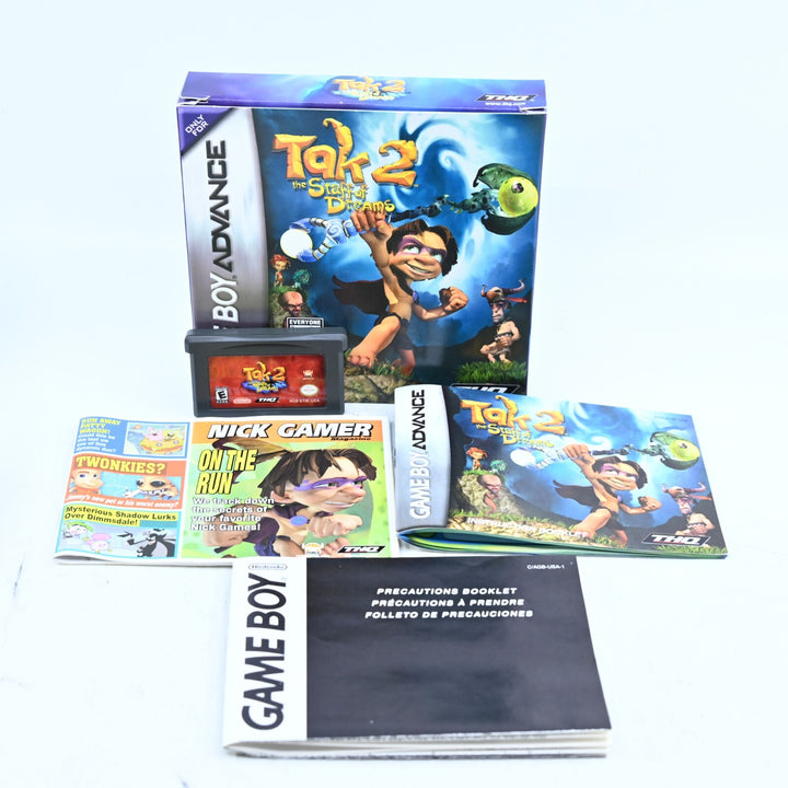 Tak 2: The Staff of Dreams - Nintendo Gameboy Advance / GBA Boxed Game